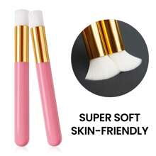 mulynsie 30 piezas de cepillos de champú para pestañas con contenedor, cepillo de limpieza para extensiones de pestañas, cepillo de limpieza de poros nasales, herramienta para eliminar puntos negros y brochas de limpieza facial para cosméticos