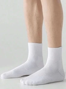 5 Paar/10 Paar/20 Paar Herren Freizeitsocken, Halblangschaftsocken, weiße Socken, Wintersocken, schwarze Socken, geruchshemmend, Sport, atmungsaktiv, schweißabsorbierend