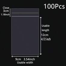 100 túi OPP trong suốt tự dính, túi nhựa tái sử dụng có thể dán kín, dày 0.04mm, hai lớp, thích hợp để đóng gói số lượng lớn quà tặng nhỏ, quà tặng tiệc tùng, đồ chơi, phù hợp với các loại hộp đựng có kích thước khác nhau, có thể dùng để đóng gói quần áo, áo sơ mi, quần tây, v.v. - 100 chiếc - Xem 17