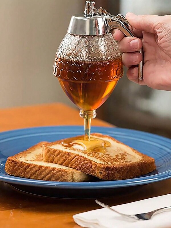 Honey Syrup Press Dispenser  Material Bottle For Home Kitchen Supplies