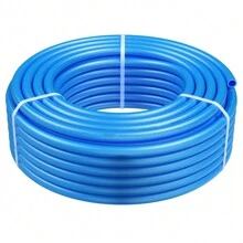 100FT-500FT PEX-B & PEX-A  Pipe 3/4" With Pipe Cutter And Clamp Hot And Cold Compatible Flexible Leakproof And Frostproof Suitable For Water Supply Radiant Floor Heating Solar Heating White & Red & Blue - PEX-A pipe blue 100 ft non-oxygen barrier - 查看 8