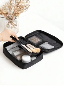 Túi đựng mỹ phẩm chống thấm nước di động dành cho nữ, túi đựng đồ vệ sinh cá nhân nhiều ngăn, lý tưởng cho du lịch, trang điểm, kỳ nghỉ, túi đựng mỹ phẩm dung tích lớn để đựng son môi, cọ trang điểm, sản phẩm chăm sóc da, điện thoại, tiền xu, vật dụng nhỏ, phù hợp cho gia đình, làm quà tặng, ngày lễ, Halloween, Giáng sinh, đa chức năng, quà Giáng sinh, vật dụng cần thiết khi đi du lịch, vật dụng cần thiết khi đi du lịch dành cho nữ, túi đựng mỹ phẩm/túi xách tay, túi đựng mỹ phẩm, túi đựng cọ trang điểm, túi đựng đồ mini, túi đựng đồ dung tích lớn, túi nhỏ, túi đựng mỹ phẩm, vật dụng cần thiết khi đi du lịch. - Nhiều màu - Xem 9