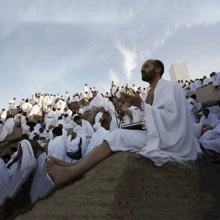 1 pieza Toalla blanca Ihram para el Hajj, Manto de peregrinaje de Arabia Saudita