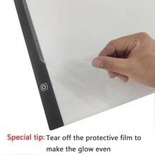 1 pezzo Tavoletta luminosa a LED per pittura a diamanti, A3/A4/A5 Tavolo luminoso per disegno e tracciatura, Lightbox fai-da-te, Tavolo luminoso per giochi e apprendimento, Regalo per feste e compleanni, Alimentazione USB, 3 livelli di luminosità, protezione per gli occhi, 3 colori e 3 formati, adatta per pittura a diamanti, disegno, cartoni animati, pittura ad olio, schizzi, pittura con sabbia