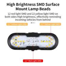 1 szt. Tylne światło rowerowe sterowane zdalnie z klaksonem, kierunkowskazem, ładowaniem przez USB, oświetlenie do jazdy nocnej