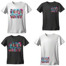 1 /2 /3 美甲科技主题热转印贴花贴片，卡通美甲设计熨烫贴纸，适用于 DIY 服装、T 恤、帽子、包包 - 适合美甲爱好者的 A 级可洗装饰徽章 - 彩色 - 查看 6