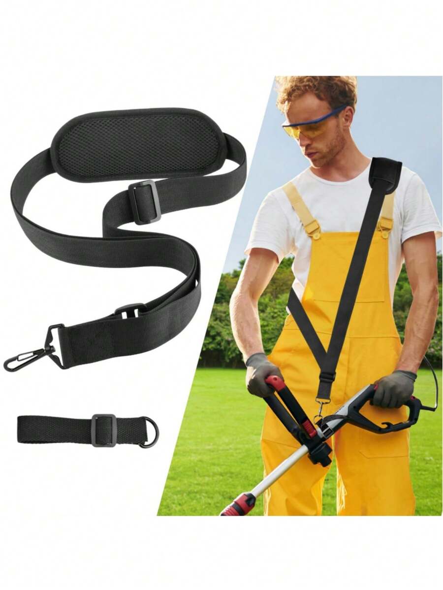 Shoulder Strap Trimmer With Blower, Suitable For Grass Trimmer, Leaf Blower, Multi-Head System, Applicable To EGO String Trimmer And All Types Of Trimmers, Upgraded Weed Shoulder Strap, Easy To Disassemble, Brush Cutter Safety Belt, Blower, Universal Compatibility