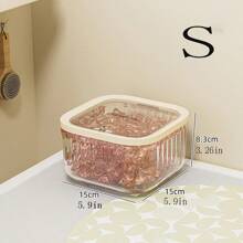 1 hộp đựng bột giặt, hộp đựng bột giặt/bóng giặt có kèm muỗng - trắng - Xem 10