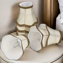 3szt./6szt. Małe klosze do lamp, klips na żarówkę, ręcznie robione, idealne do lamp stołowych, kinkietów, żyrandoli - idealne do sypialni i biura, wystroju domu, prezent dla rodziny i przyjaciół - Wielokolorowe - Zobacz 4