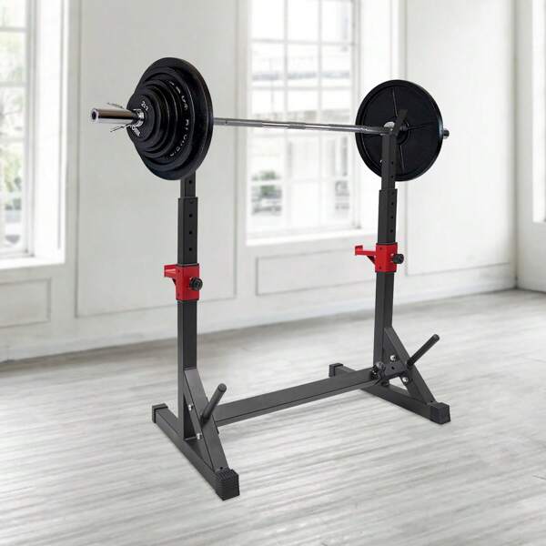 Soporte para mancuernas ajustable, soporte para mancuernas para levantamiento de pesas, soporte para sentadillas para levantamiento de pesas