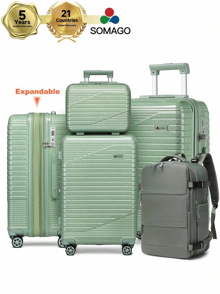SOMAGO Travel Luggage Sets Expandable Suitcase (Only 24