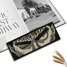 1 件装动漫眼睛刺绣贴布 - 熨烫/缝制服装、背包和帽子贴花、DIY 时尚配饰 - 彩色 - 查看 1