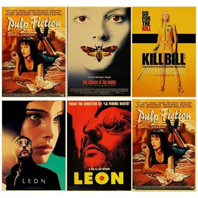 1张复古电影/小说海报，经典电影墙艺术海报，复古酒吧/俱乐部装饰（男士适用），无框帆布礼品，生日/毕业礼物