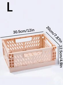 1 件迷你可折叠塑料篮，用于整理和储存，可折叠储物盒，整理箱，珠宝盒，适用于家庭、厨房、卧室、浴室、办公室 - 彩色 - 查看 27