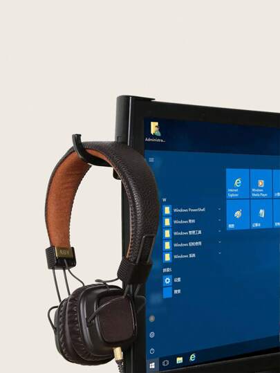 Headphone Stand Hook Hanger, Suitable For PC Over-Ear Headphones, Monitor, Desk, Wall Game Storage Rack, Compact & Sturdy Headset Holder That Not Only Provides Firm Support But Also Saves Space,12 Pcs Furniture Touch Up Kit Markers & Amp Filler Sticks Wood Scratches Restore Scratch Patch Paint Pen Wood Composite Repair Crayon Markers,Free Pencil Sharpener