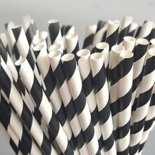 25/50 pezzi Cannucce di carta - Cannucce a righe per feste, ecologiche, cannucce di carta non assorbenti per bere e lavoretti per feste quotidiane/feste di compleanno/matrimoni/anniversari, decorazioni per matrimoni, decorazioni per la casa, decorazioni per feste nuziali - Multicolore - Visualizzare 26