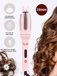 [Upgrade]Automatic Hair Curler, Professional Automatic Curling Iron, 4 Temperature & More Heating Modules With Fast Heating For Lasting Beach Waves