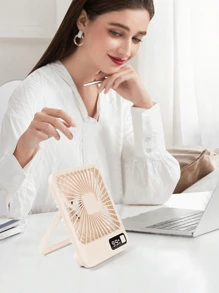New Desktop/Wall-Mounted USB Fan, Portable Desk Fan For Home, Dorm, Bedroom