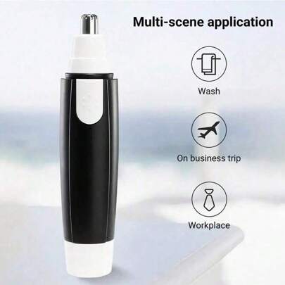 Electric Nose Hair Trimmer Tool, Men&Women Ear Neck Eyebrow Hair Removal Shaver, Shaving Cleaning Grooming Kit
