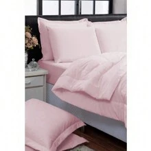 200 Thread Count Natural Cotton Queen Duvet Soft Touch - Rusty Rose - View 2