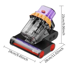 E.LUO 400W ≥10Kpa Bed Vacuum Cleaner With Dust Sensor, UV, Ultrasonic, And High Heat, Handheld Bed Vacuum For Cleaning Beds, Sofas, Carpets, And Cribs. - US A Type Plug(110-127V) - View 11
