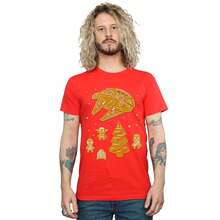 Camiseta Hombres Rebeldes de Jengibre (Roja) - Rojo - Ver 2
