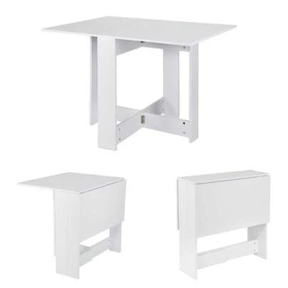 Biegsamer Küchentisch für 4–6 Personen, 103 x 76 x 73,4 cm, mit Panneau de Particules