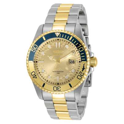 Invicta 30948 Men's Pro Diver Gold Tone Dial Bracelet Quartz Watch