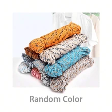 1pc Random Color Portable Outdoor Travel Camping Clothesline, Can Be Freely Adjusted To Control The Length, Travel Accessories, Family Dormitory Clothes Drying