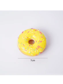 PU 人造甜甜圈道具，创意家居冰箱装饰，假蛋糕和甜点甜甜圈