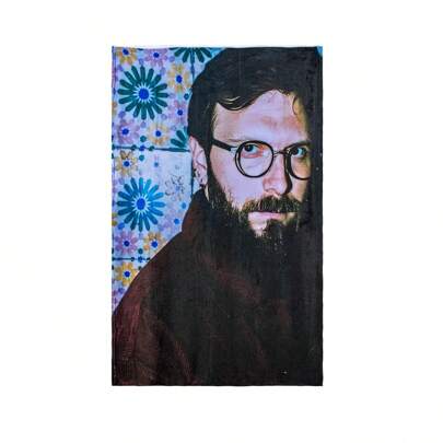 Frazada de Cantante Mexicano de Rap Individual Suave Calentita 100% Poliester