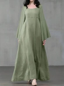 Vestido holgado de manga larga Robe del Ramadán de traje nacional mundial