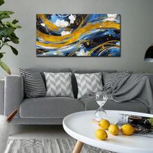 Local Warehouse- Tree Wall Art For Living Room, Abstract Canvas Wall Decor For Bedroom, Pink Print Paintings, Size 24x48 Inches