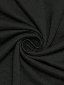 Camiseta de cuello redondo con estampado de batata, camisetas gráficas para mujer, camiseta de manga corta informal para todas las estaciones, ropa de mujer - Negro - Ver 4