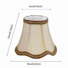 3szt./6szt. Małe klosze do lamp, klips na żarówkę, ręcznie robione, idealne do lamp stołowych, kinkietów, żyrandoli - idealne do sypialni i biura, wystroju domu, prezent dla rodziny i przyjaciół - Wielokolorowe - Zobacz 3