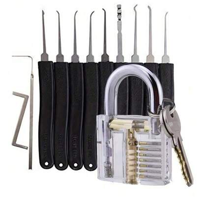 Transparent Teaching Lock - Modular, Educational Tool Enhance Tactile Skills And Dexterity With PP Material