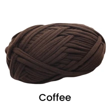 Premium Polyester T-Shirt Fabric Crochet & Knitting Yarn - 1Pc, 100G Each, 30m Length - Ideal For DIY Projects, T-Shirts, Slippers & Baskets, Fabric Strip Handmade Weaving Diy Bag, Shoe, Carpet, Organizing Basket Thread