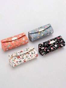 Hộp đựng son môi họa tiết hoa dành cho nữ có gương, hộp đựng son môi, bộ sắp xếp mỹ phẩm, túi trang điểm du lịch, hộp đựng son môi họa tiết hoa cổ điển, hộp đựng mỹ phẩm - Món quà hoàn hảo cho phụ nữ - Thích hợp sử dụng hàng ngày - Quà tặng Ngày của Mẹ, thiết kế gấp gọn thanh lịch, nhiều màu sắc để lựa chọn - Nhiều màu - Xem 10