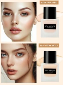 Shu Uemura Unlimited Breathable Lasting Foundation Natural Matte Finish #584 #674 - 1.18 Fl.Oz./35ml - 674 berwarna kekuningan dan putih - View 4