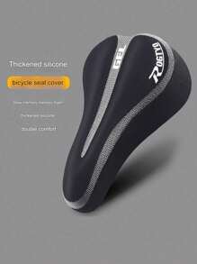 Bicycle Seat Cover, Ultra-Soft Silicone Thickened Folding Bicycle Universal Saddle Cover, Soft Seat Cushion, Mountain Bike Seat Cover