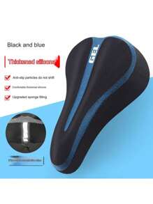 Bicycle Seat Cover, Ultra-Soft Silicone Thickened Folding Bicycle Universal Saddle Cover, Soft Seat Cushion, Mountain Bike Seat Cover