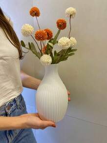 Cachepot Vase Egypt - Tall Vase And High Quality Vase - White - View 2