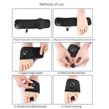 1pc Adjustable Knob Hammer Compression Foot Wrap For Women And Men Anklet Gym Accessories - Multicolor - View 8