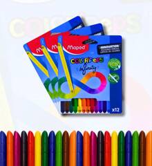 60 Boxes Of Children's Infinite Colored Pencils, Non-Sharpened, 12 Colors, Souvenir, Educational Material, Gift - 彩色 - 查看 4