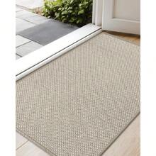 Runner Rug Non Slip Front Door Mat Indoor Rugs For Entryway, Washable Low-Profile Inside Door Mats, Entry Carpet Entry Rug Door Mat Outside Entrance - Màu Khaki - Xem 4