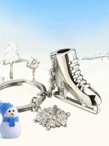 1 pieza Llavero exclusivo con tema de esquí personalizado, esquís, patines, llavero con forma de tabla de nieve, se puede personalizar con texto LOGO, regalos para niños y mayores, regalo para amantes del esquí de vacaciones, encanto de bolsa magnífica, obsequio festivo, Regalo del Día de San Valentín, El comienzo de la temporada escolar, ¡Un hermoso regalo exclusivo!, Suministros escolares, Regreso a la escuela, REGALO escolar para oficina, para la universidad, aula, universidad para maestros, estudiantes universitarios, adolescentes, universitarios y estudiantes de secundaria secundaria, secundaria y preparatoria