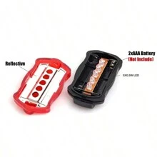 1 Set Bicycle Light, 5 LED Front Light & Butterfly Taillight For Bike - Multicolor - View 8