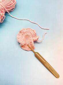 金色竹柄钩针，适用于围巾/手套/毛衣/玩偶DIY编织工具，2.0/2.5/3.0/3.5/4.0/4.5/5.0/5.5/6.0mm - 彩色 - 查看 5