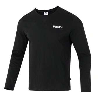 Puma Long Sleeve T-Shirt Men's Thin Sweatshirt Athletic Wear Running Top Casual Undershirt 691339-01