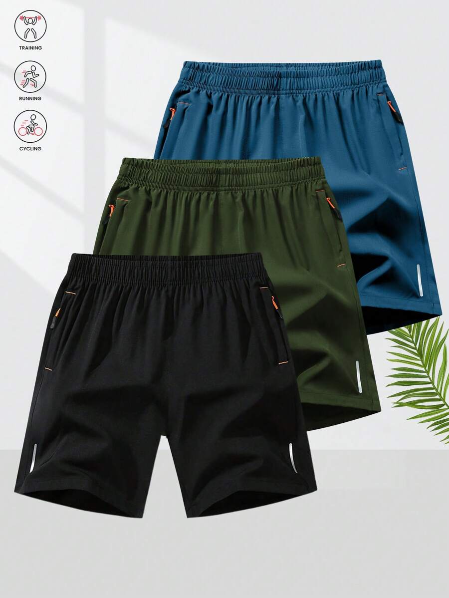 Men's Quick-Dry Casual Loose Shorts, Breathable Fitness Running Sports Shorts, Summer